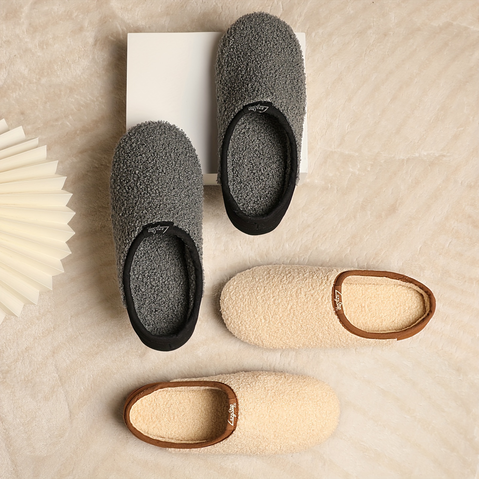 

Women's Fleece Slippers Foam, -on
