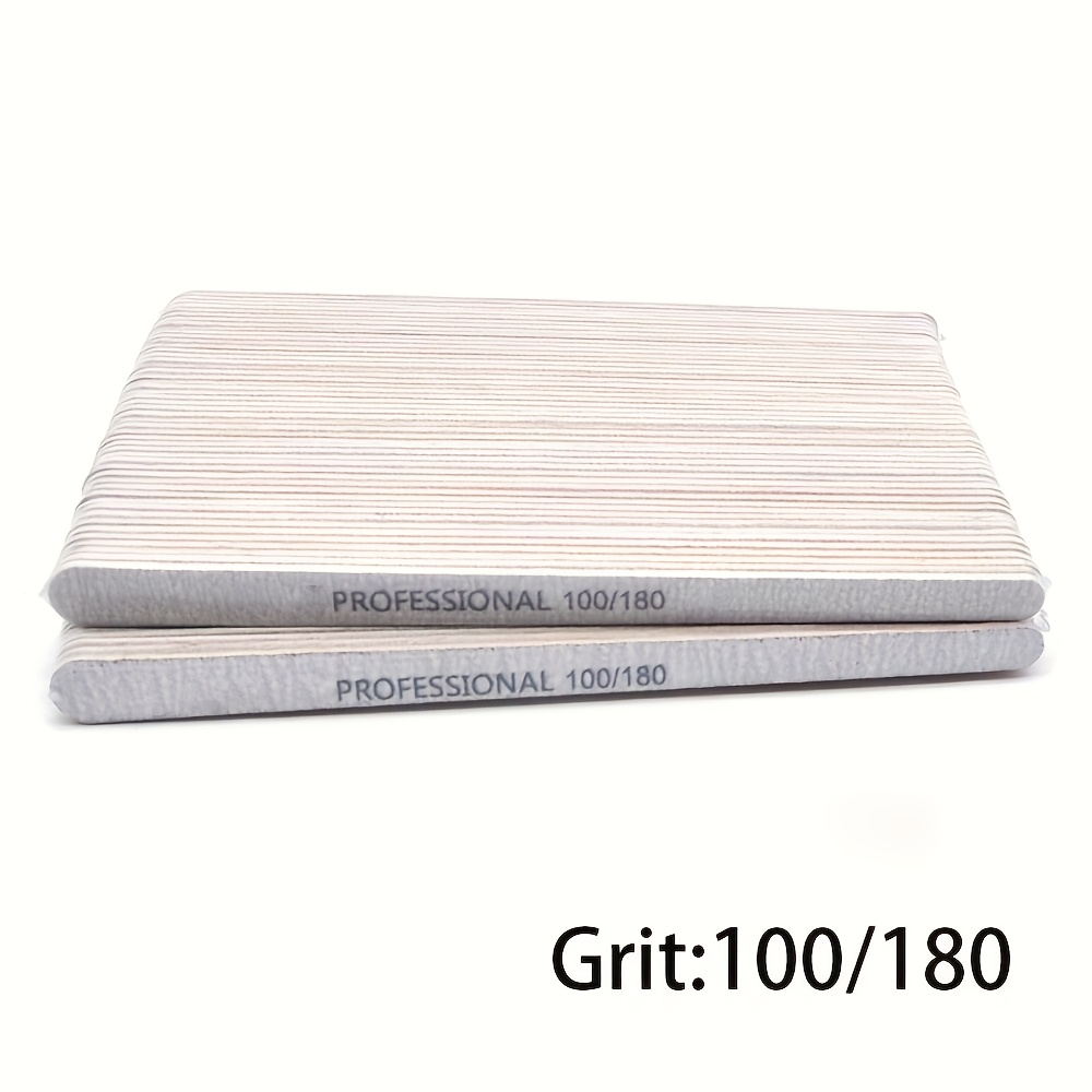 25pcs Professional Nail Tools, Double-Sided Sanding Strips
