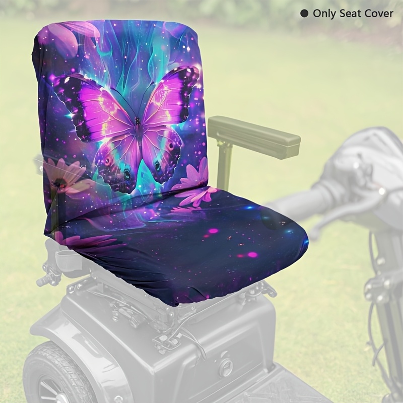 Printing Scooter Seat Cover, Protector Additions For Mobility Scooter, 35" L X 18" W, Includes Cover