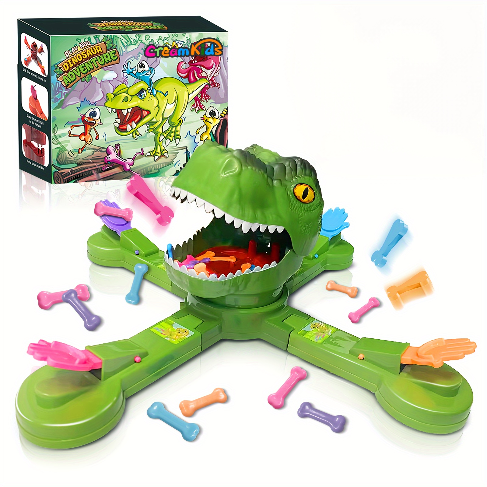 

Game By Dinosaur Feeding Game, Halloween/christmas Dinosaur Eat Bones Competitive Game, Outdoor Board Games For 1 To , Play --teams, 15 Minute Playing Time