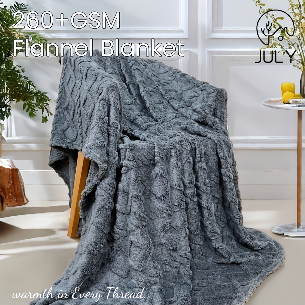 

1pc Blanket, Thickened Bed Blanket, Air Conditioning Blanket