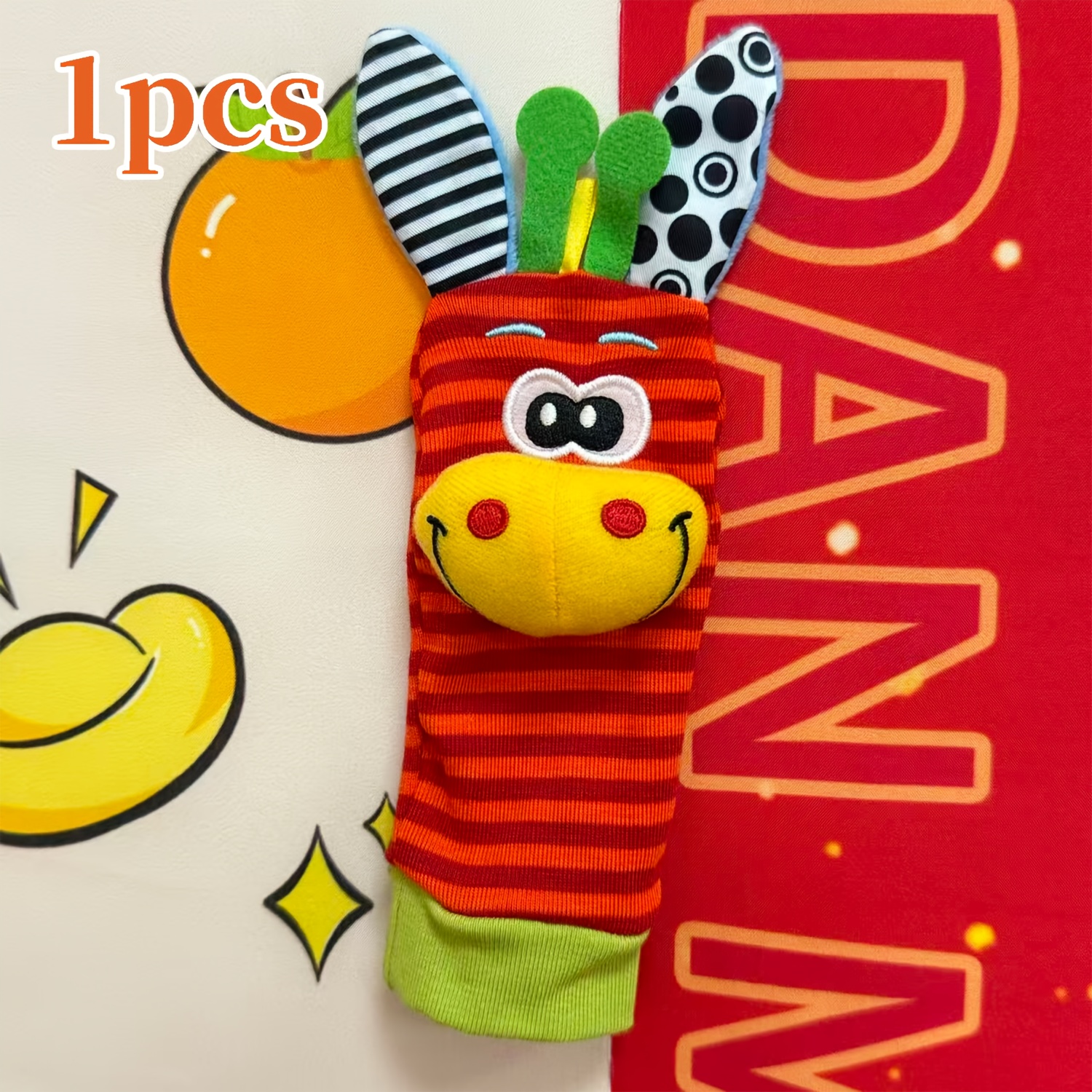 Soft Baby Rattle Socks Set for Infants