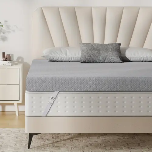 medium firm mattress inch 4 inch bed topper dual sided firmness removable cover twin twin xl full queen king size