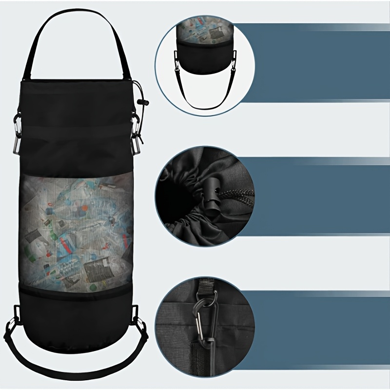 2pcs Portable Marine Garbage Bag Containers
