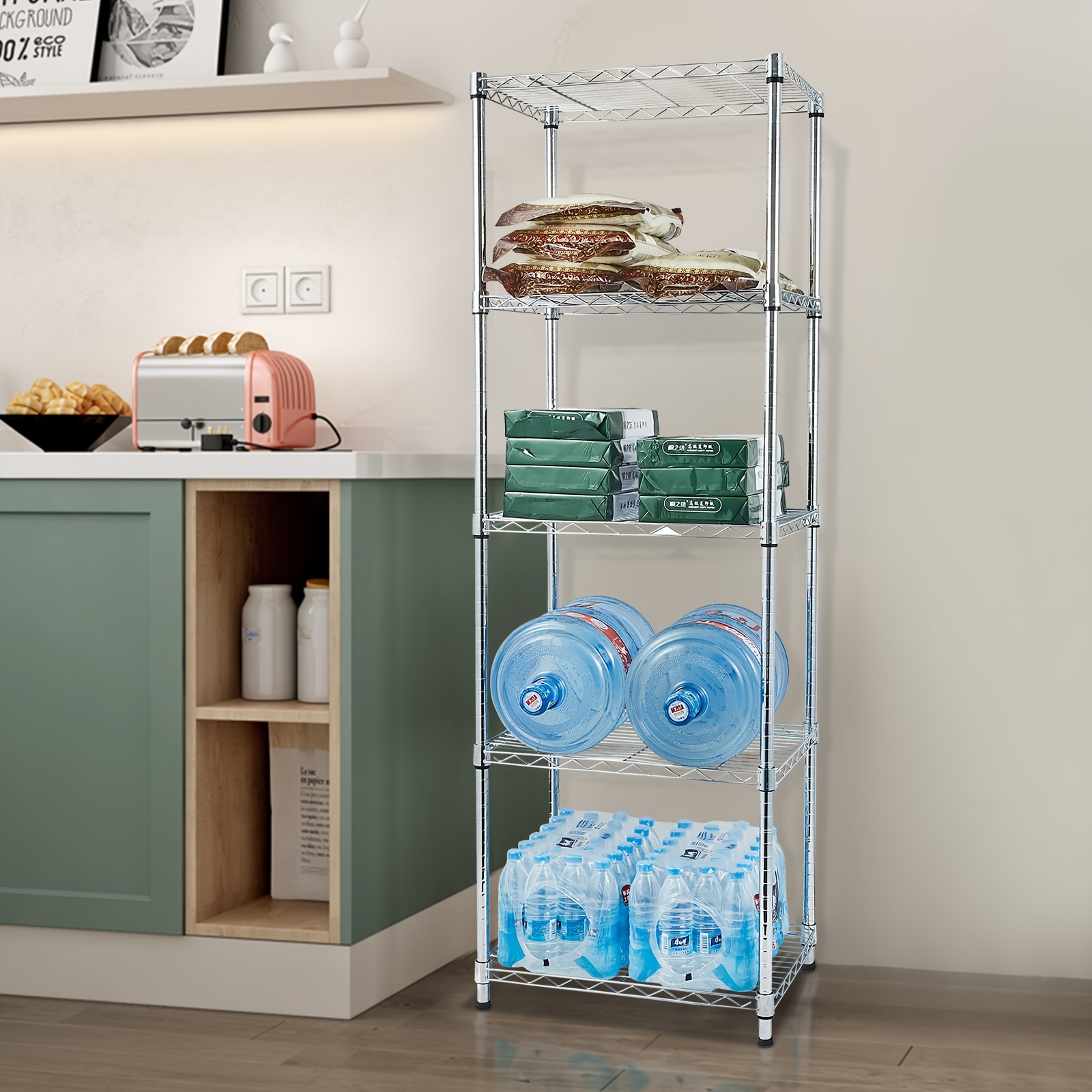 Idee Stilt Shelf Tall White - Temu