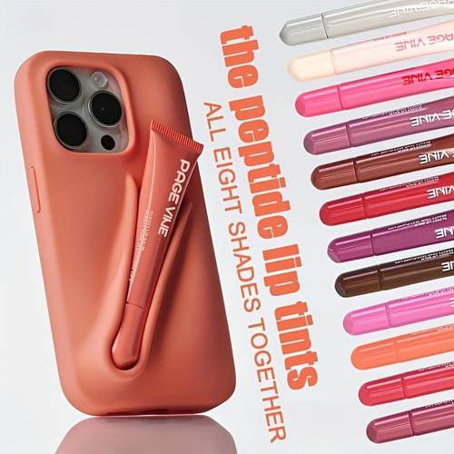 1 3pcs of peptide lip tints long lasting moisturizing lip balm with peptide complex for smooth natural looking lips suitable for types for valentines day and new years gift