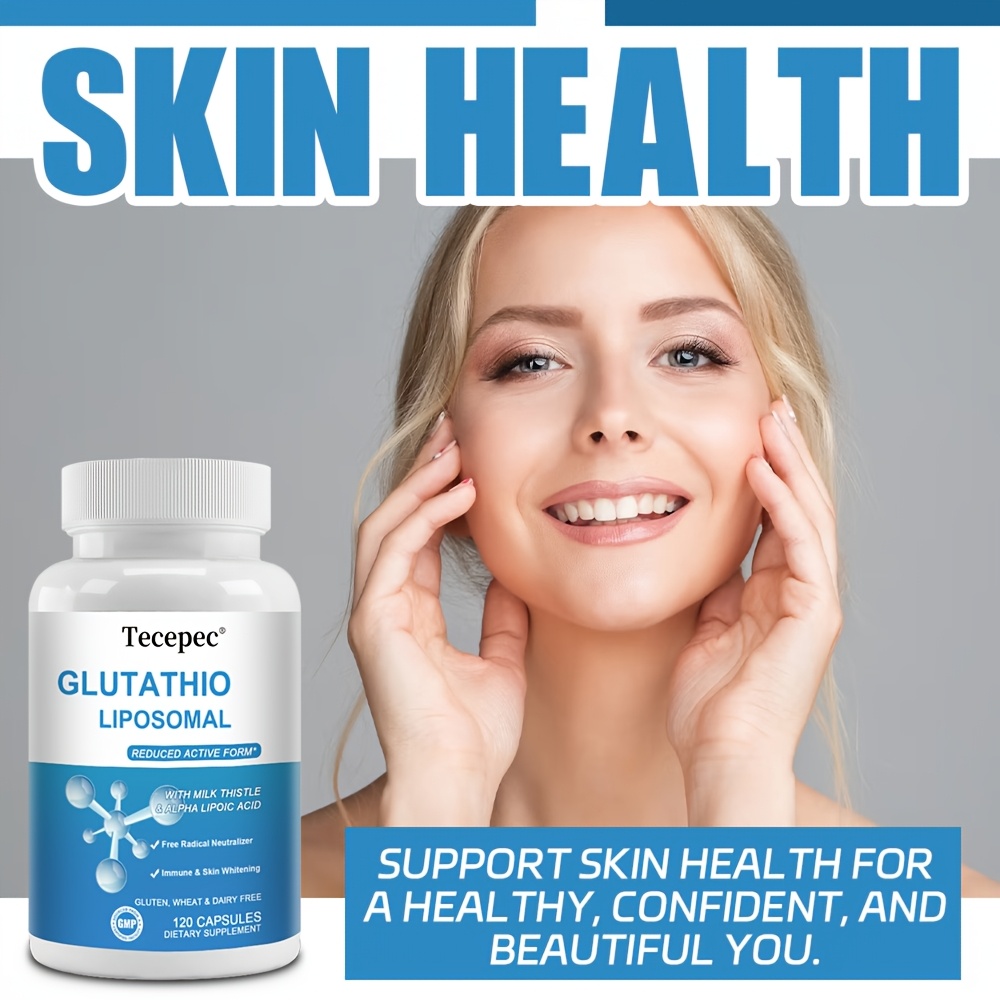 skin brightening capsules contains milk thistle alpha lipoic - Temu