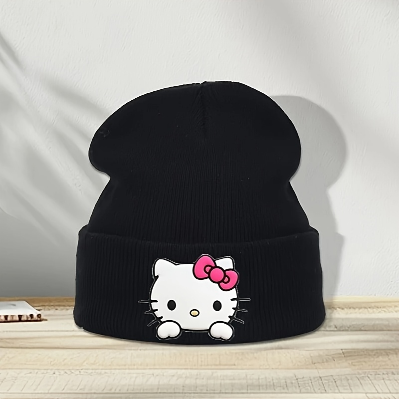 

Sanrio Hello Kitty Knit Beanie - Cute Warm Hat For Couples, Perfect Gift For Christmas, Birthdays & Valentine's Day