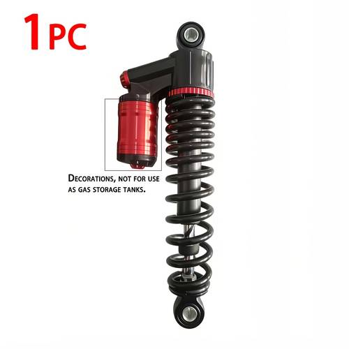 1 2pcs universal 12 5 inch rear air shock absorber suitable for yamaha go karts motocross and other motorcycles air canister is for decoration