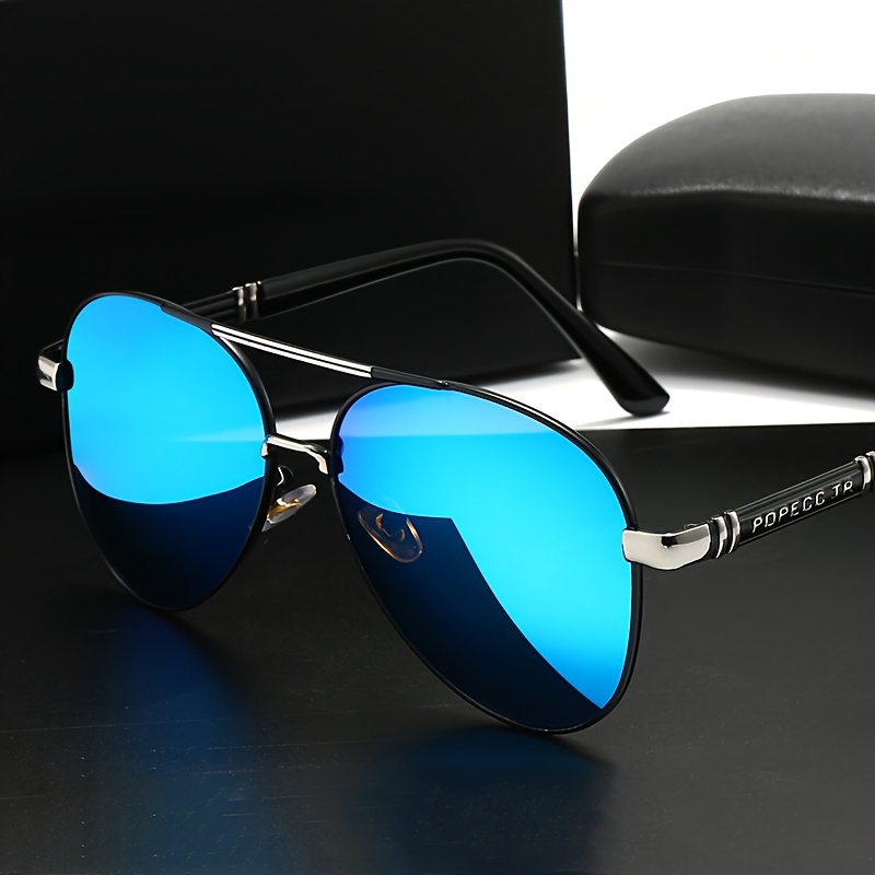 Polarized Sunglasses Large Frame Driver's Riding Glasses - Temu Canada