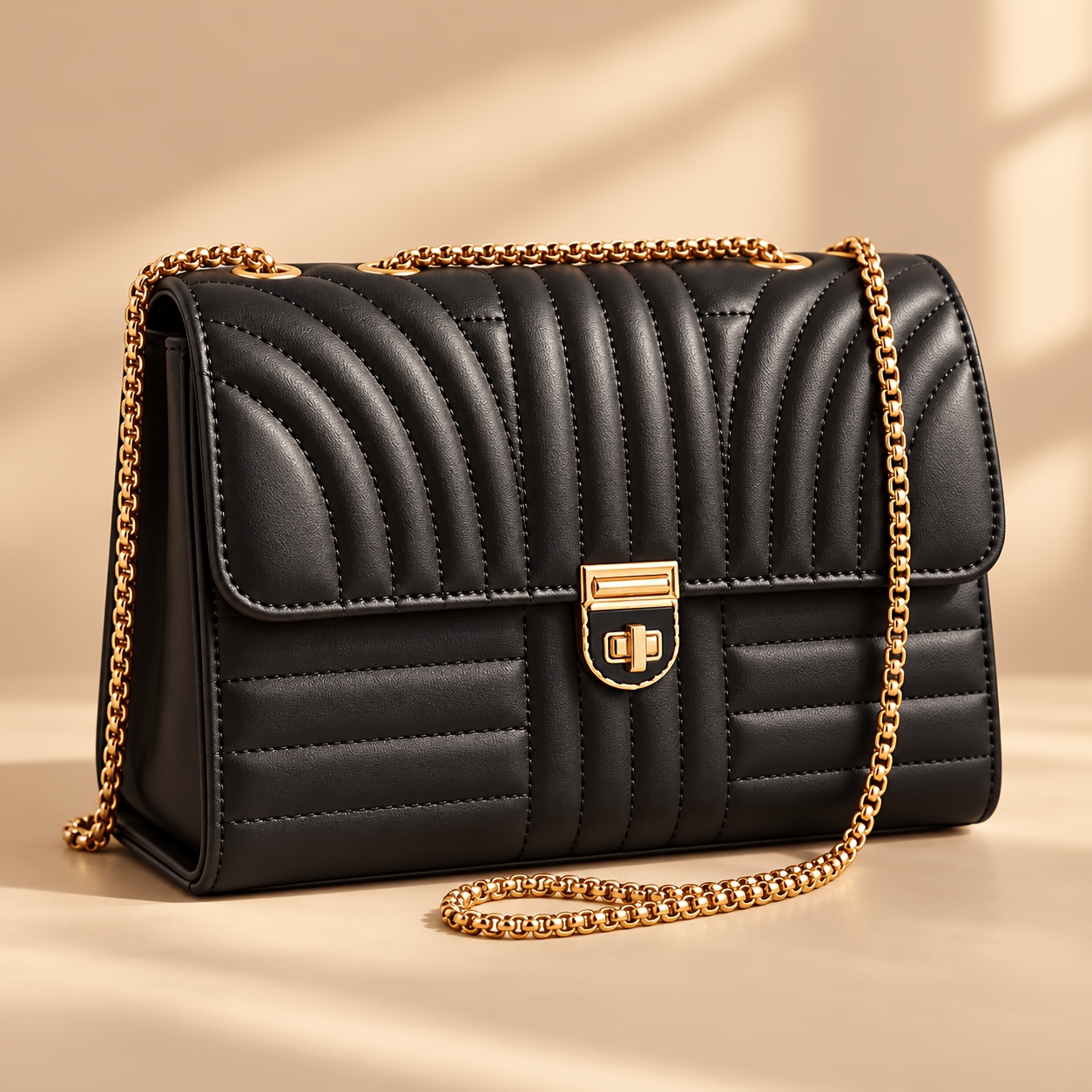 chain shoulder bag sold on Temu United States