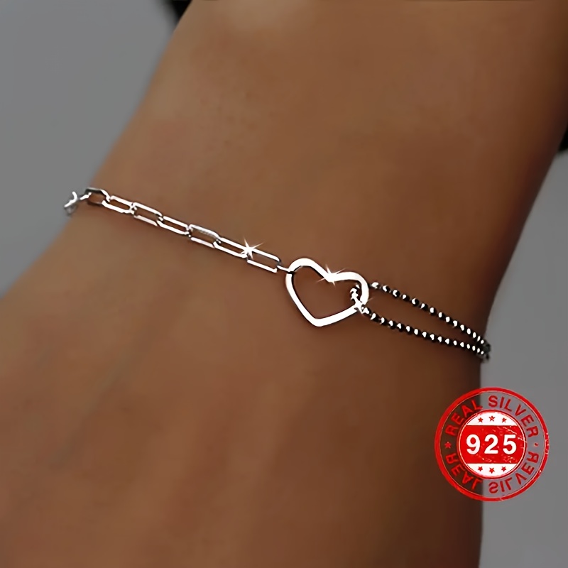 

925 Silvery Bracelet - & , 's