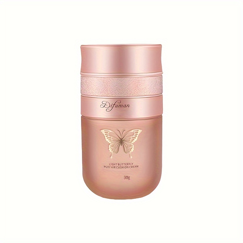 

Light Butterfly Air Cushion Cream, 30g, Smooth & Fine Texture, Moisturizing Concealer, Natural Breathable Coverage