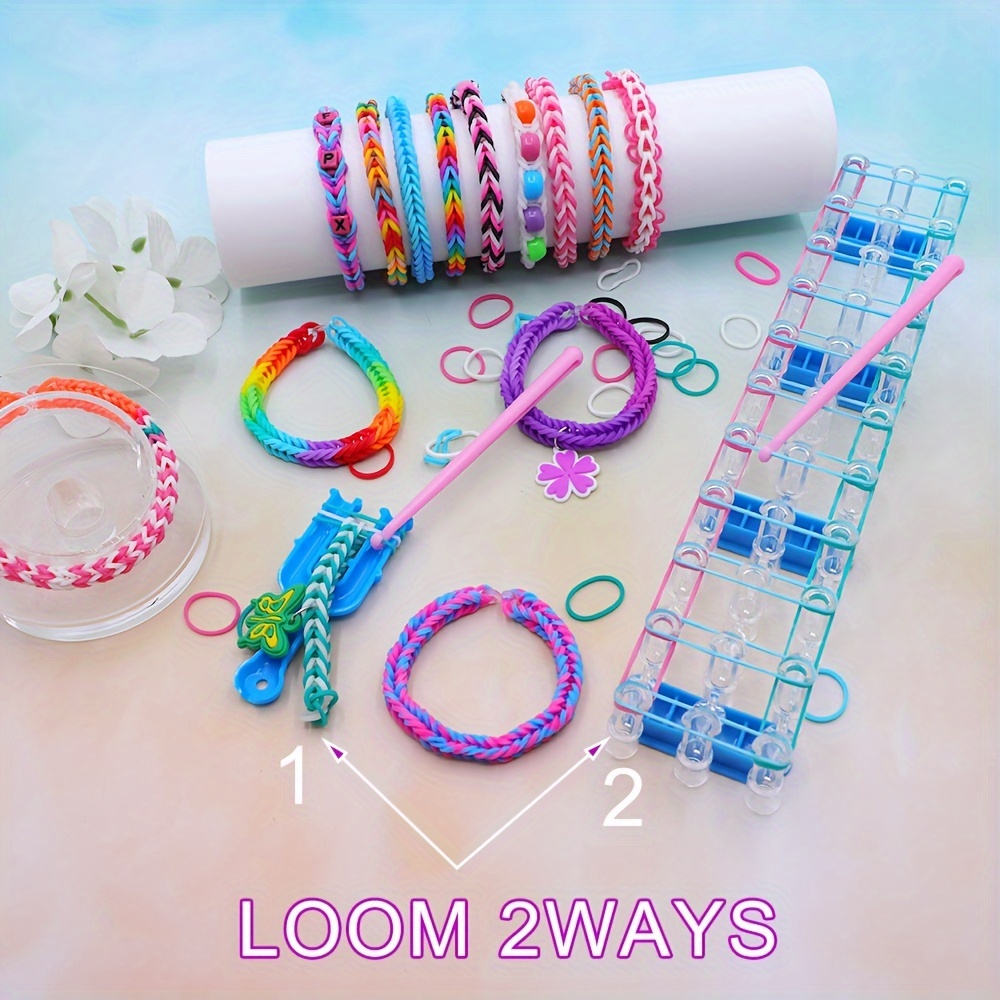 Rubber Bands How To Make A Rainbow Loom Bracelet With Letter Beads