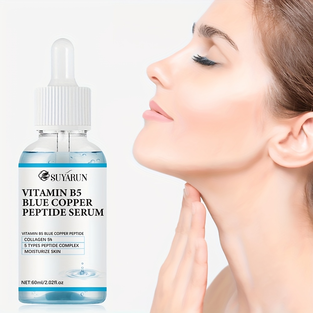 suyarun copper peptide b5 serum with peptide   niacinamide hyaluronic acid arbutin   light beige brightens tone hydrates gentle non irritating unisex formula   holiday gifting
