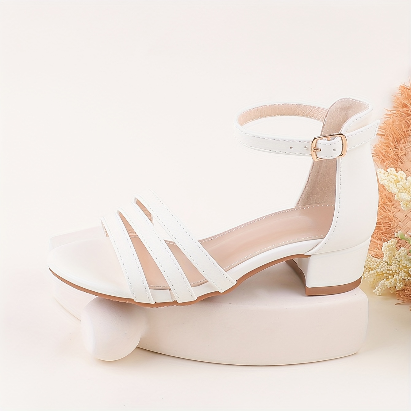 Open Toe Children's Wedge Espadrilles Childrens Sandals Girls