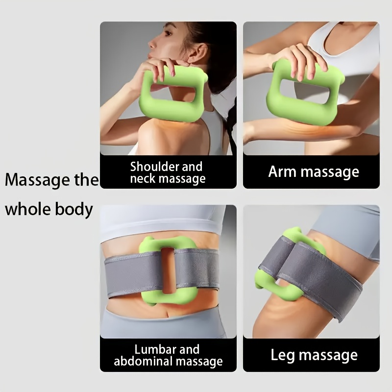 latest new   fascia ring with 5 vibration   and 5 strong vibration   deep tissue impact massage ring light and convenient suitable for shoulders waist and legs best gift Product details 3