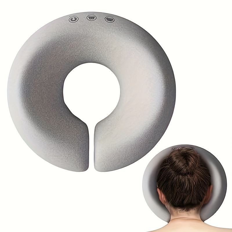 

U-shaped Massage Face Cradle - Comfortable Memory Foam Pillow For Spa & Salon, Fit