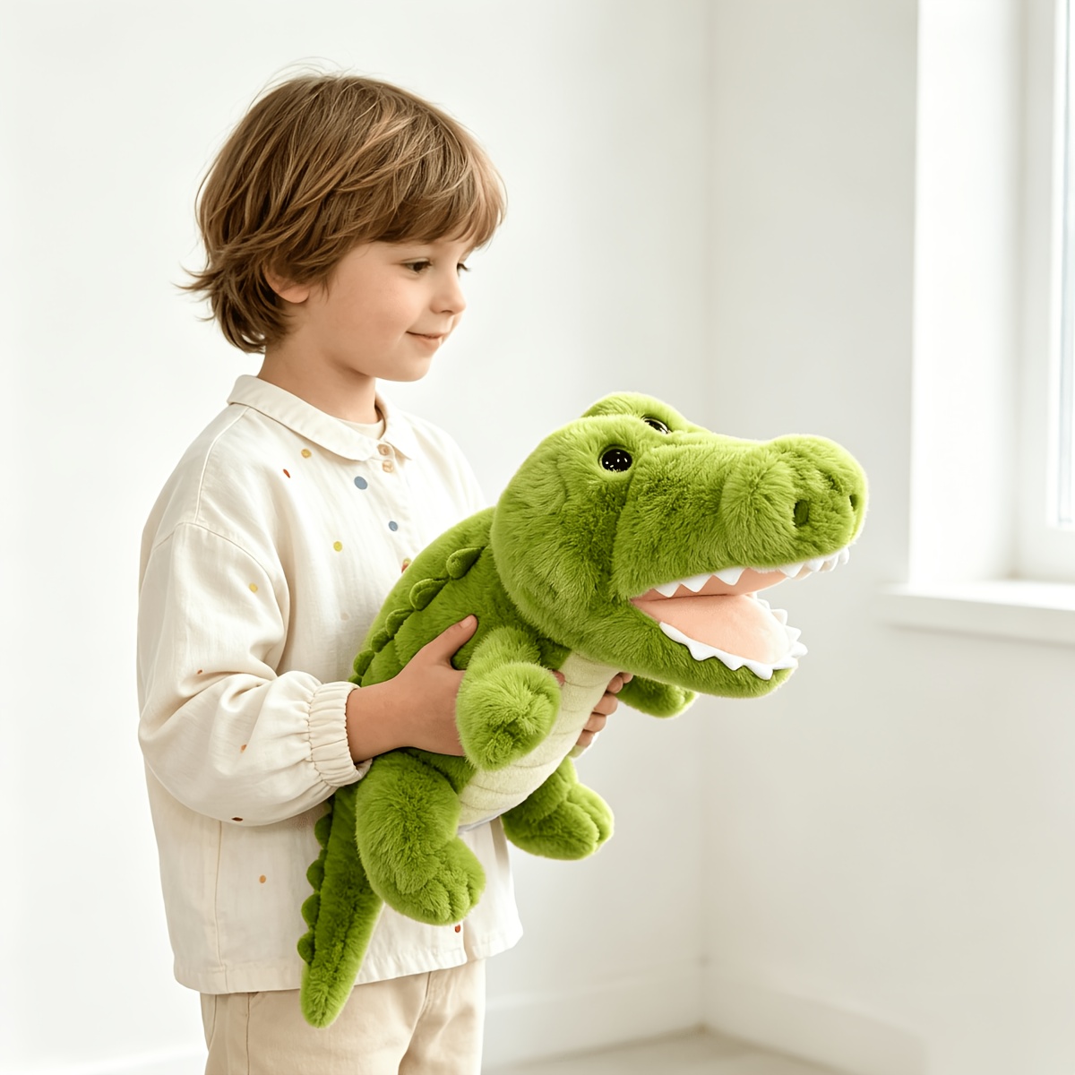 60Cm Cute Realistic Crocodile Plush Toy