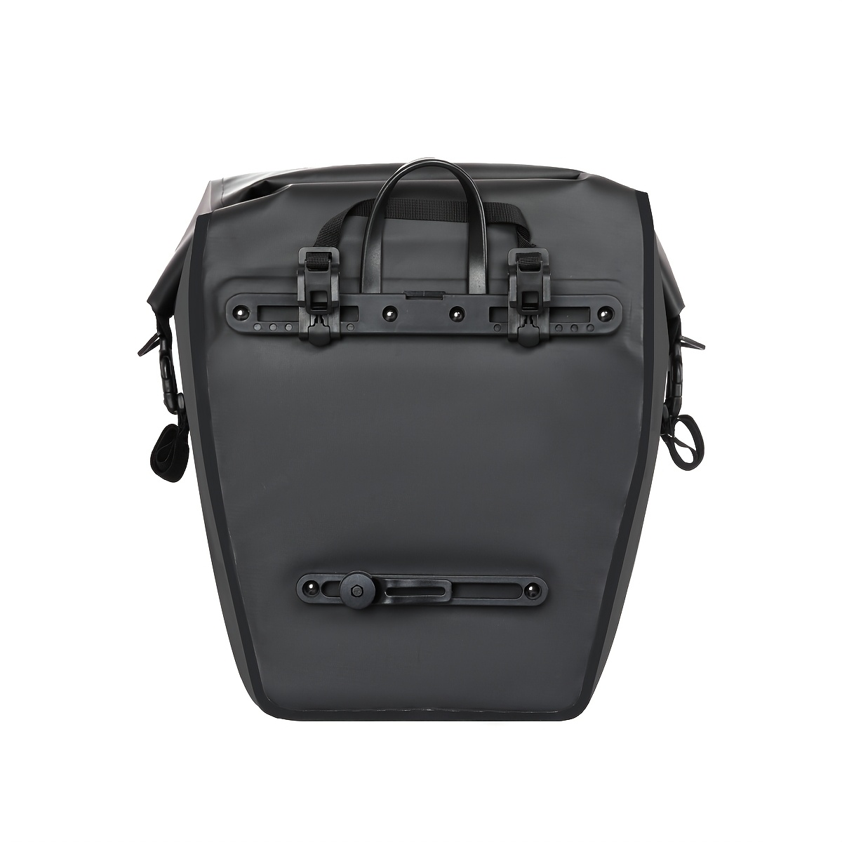 Image of 18l Free Orange Bicycle Pannier/rack Bag/ Bag, Pvc Coated Cycling Equipment Storage Bag, Outdoor Riding Clothes Pack