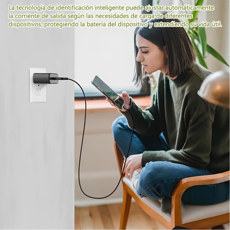 Chargeur rapide PD de type C de 45 W pour iPhone 16 15 14 13 Xiaomi Samsung USB C Phone Charge Adapter