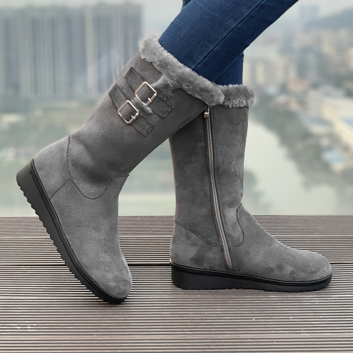 Kilagoo Rieker Damen Kurzschaft Stiefel Damenstiefel Echtleder