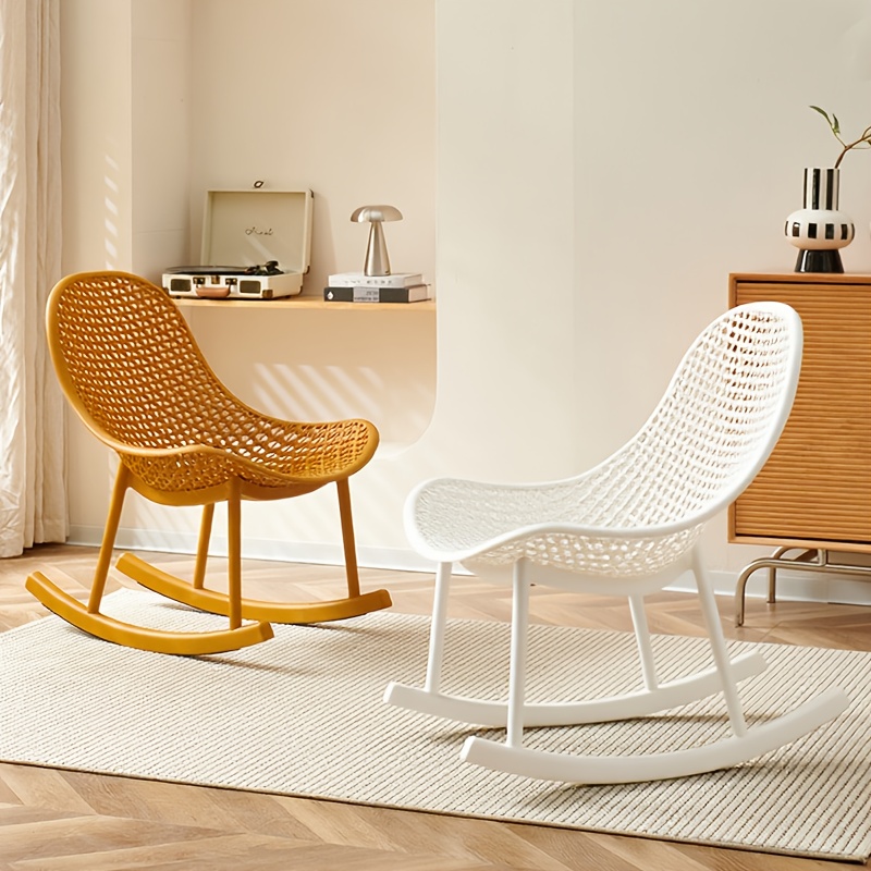 patio rocking chair papasson recliner lounge egg chair Temu