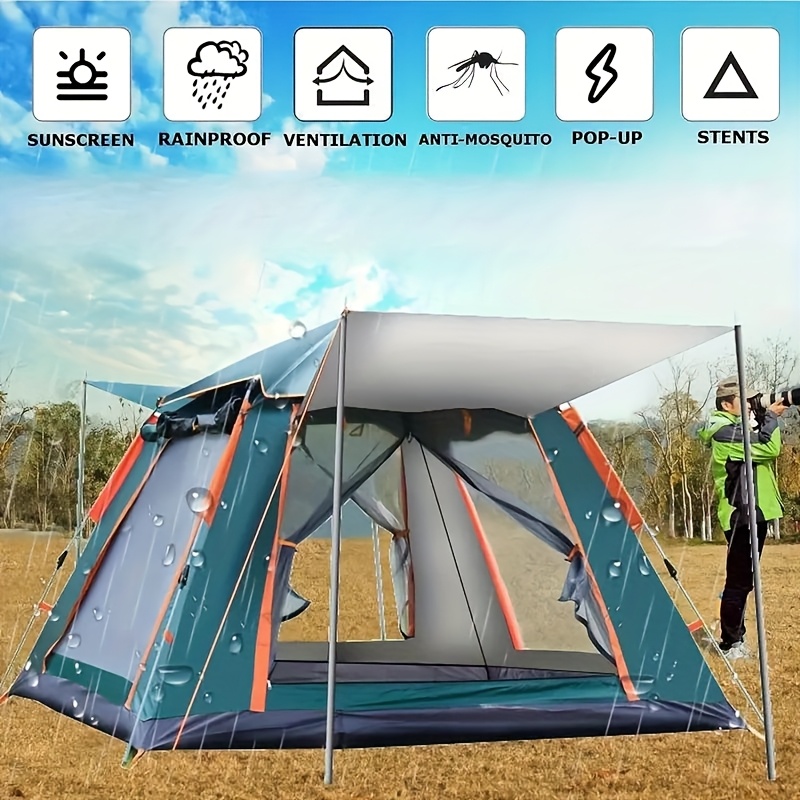 

Tent For Automatic Opening Instant Pop Up Hiking