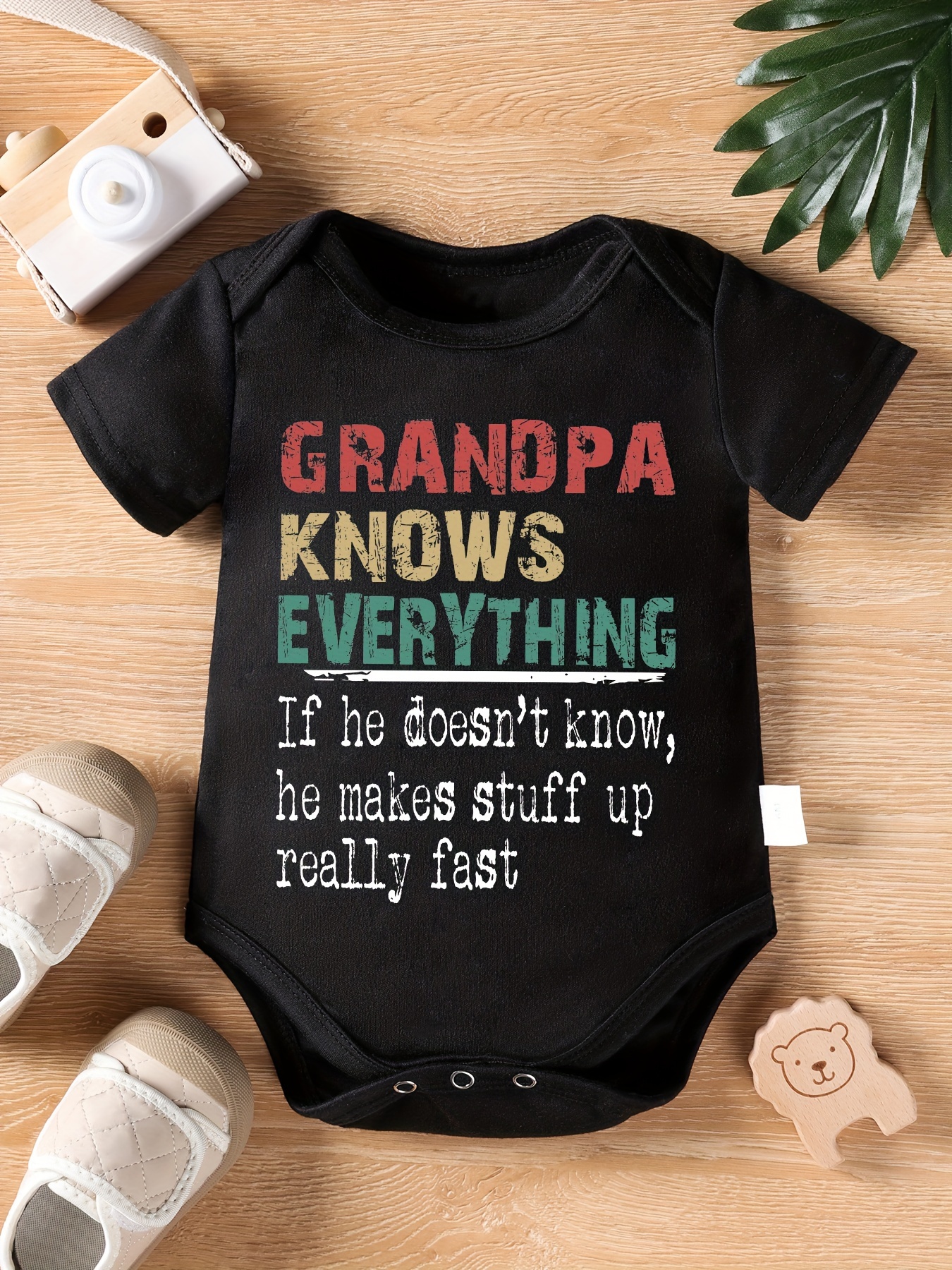 Baby Boy Clothes Grandpa - Temu