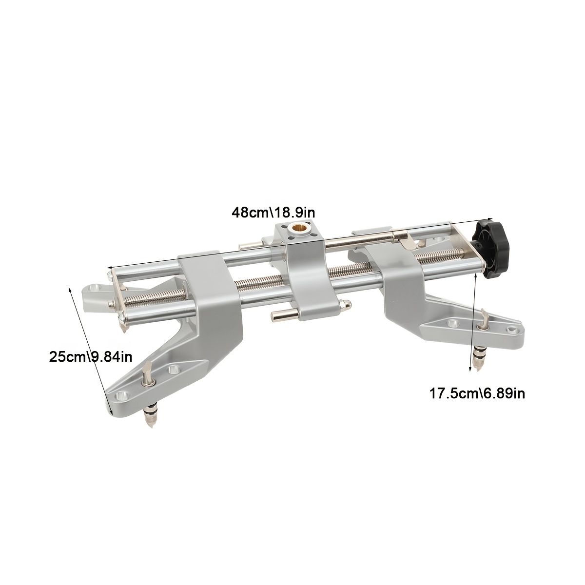 Universal Wheel Clamp and Magnetic Adapter for Wheel Alignment