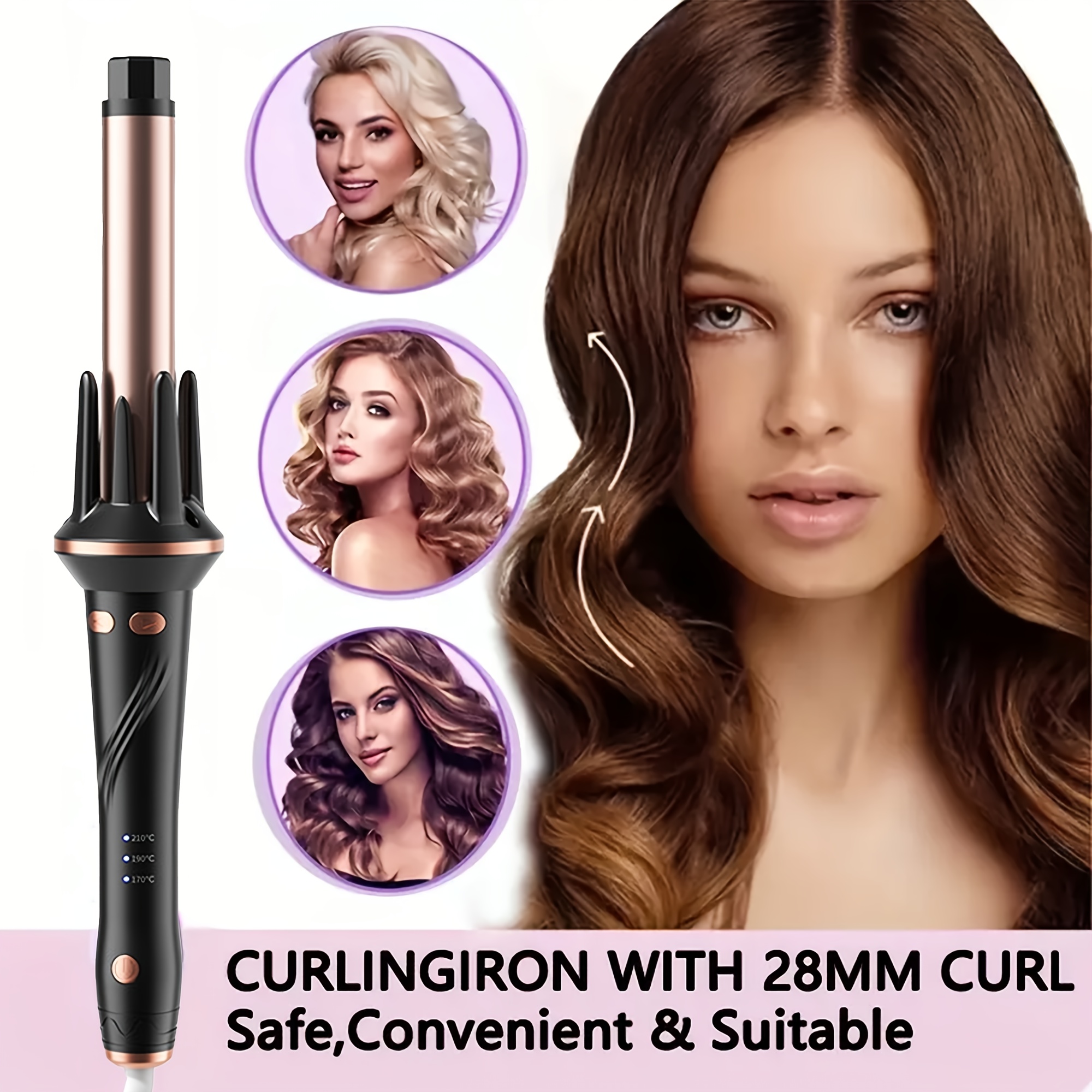 Salon Quality Automatic Curling Iron - 3