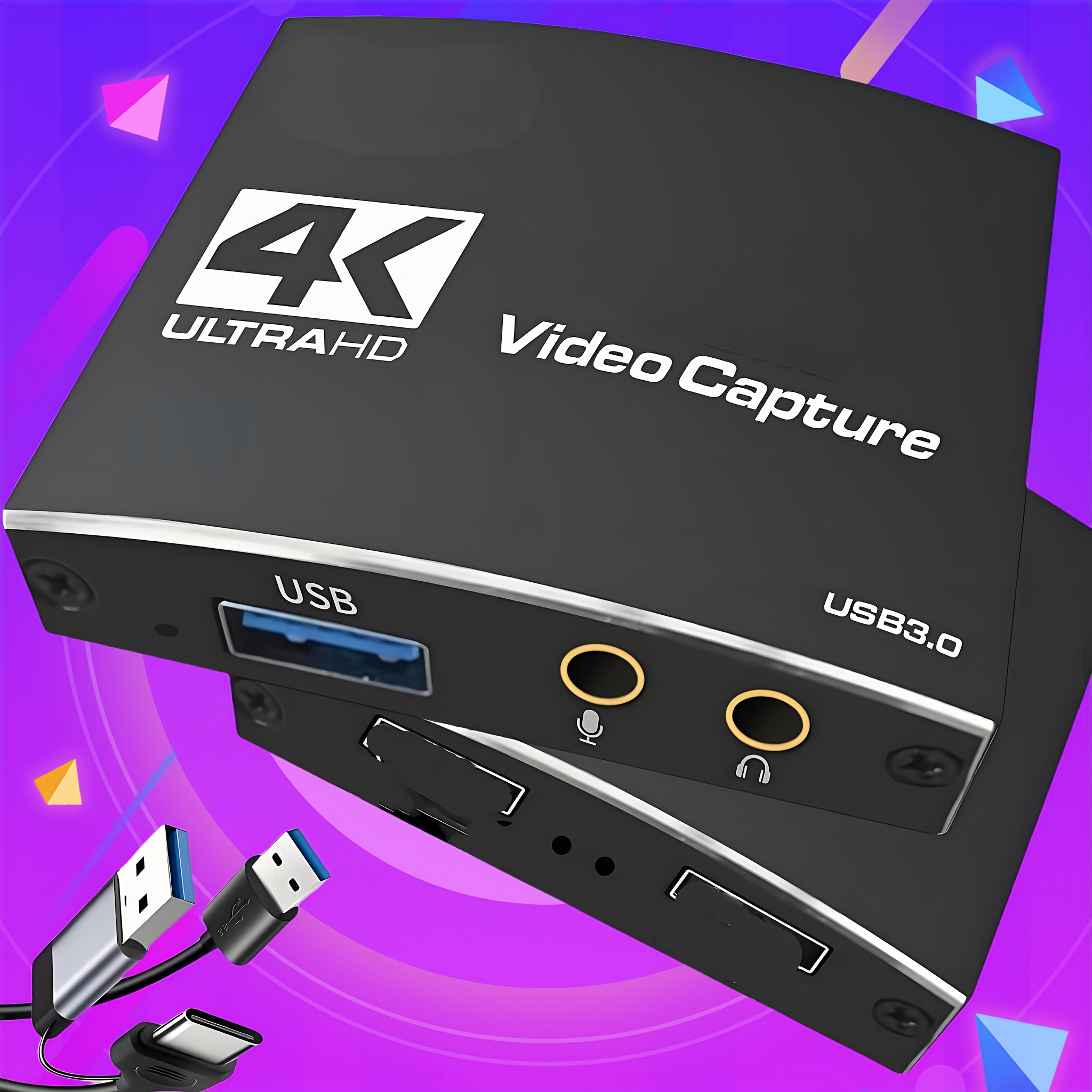 capture card audio usb c a video Temu