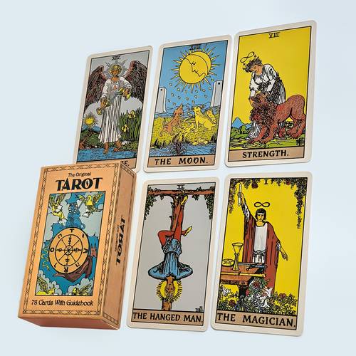 78 classic tarot cards including paper instructions game party board game christmas gifts halloween gifts