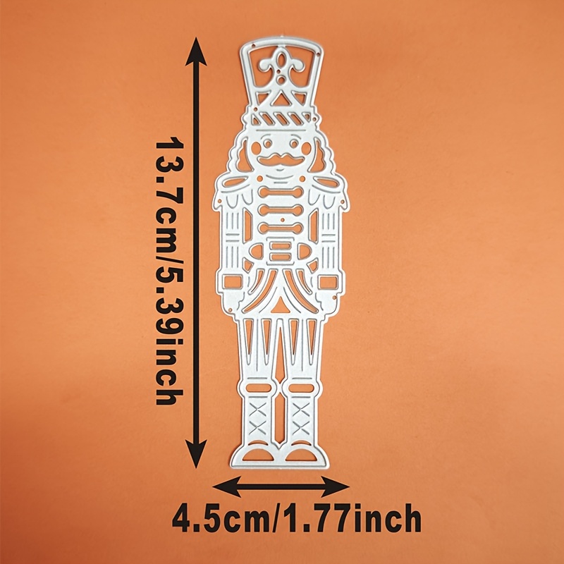 New Christmas Soldier Mold 2025 Metal Cutting Mold Diy Decoration Card Making