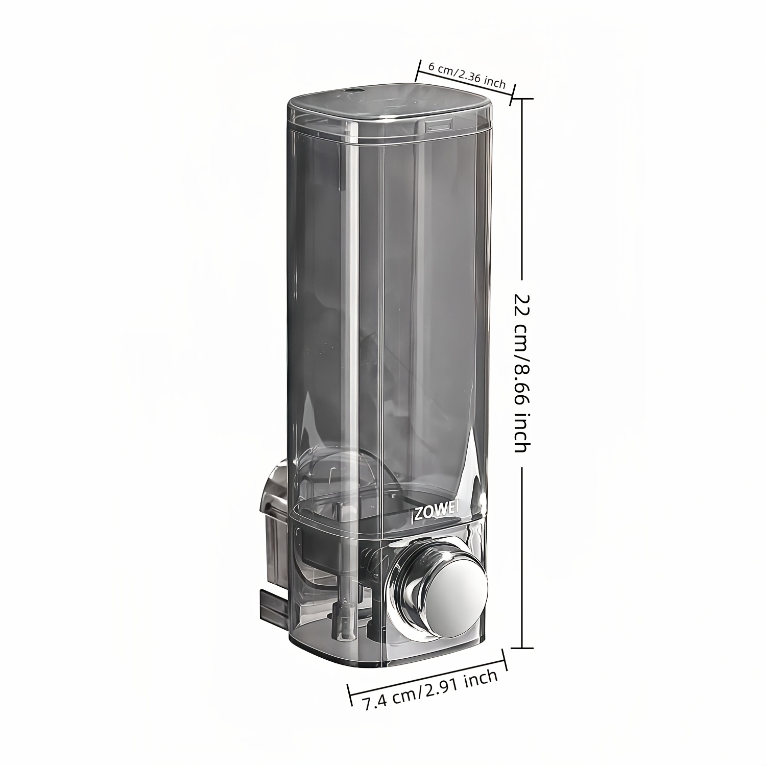 TEMU 1pc, Punch-free Bathroom Soap Dispenser High-end Hotel Manual Press Shampoo Shower Gel Dispenser Bottle Hand Box, Manual Press Lotion Soap