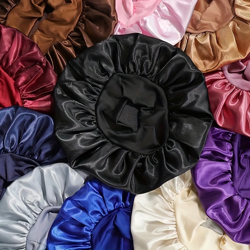 8pcs classic solid breathable protection hair - Temu display picture 3