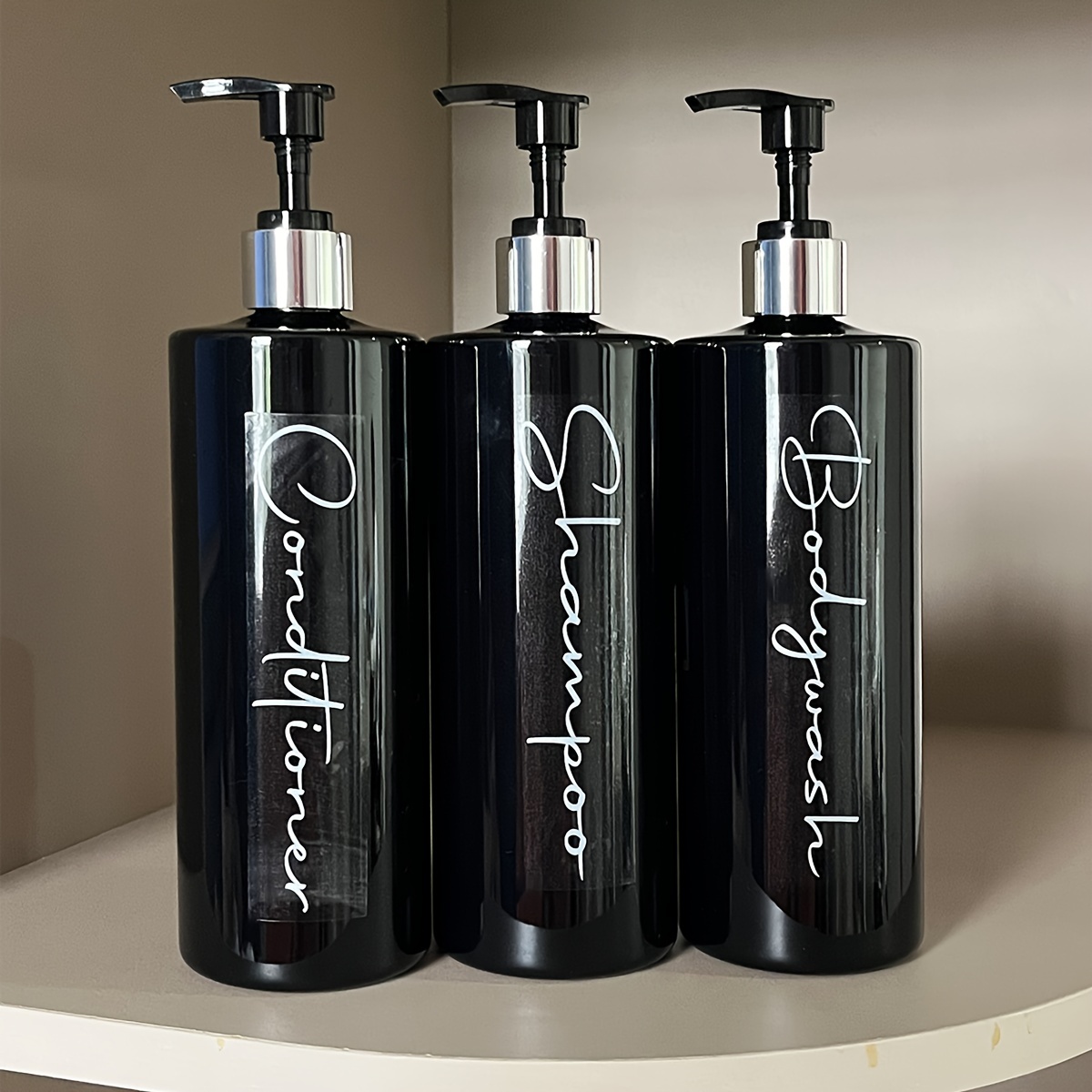 500ml Shampoo Dispenser 3pcs Set