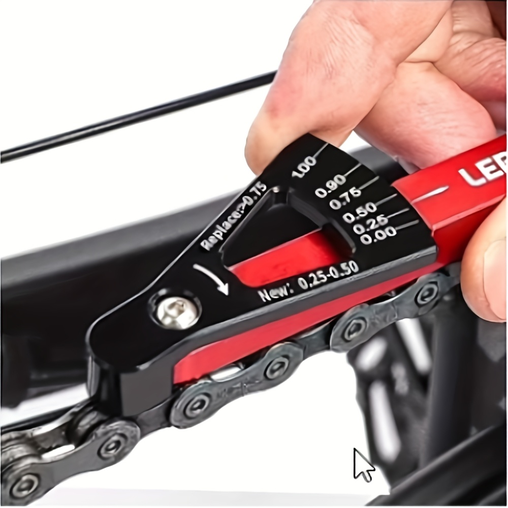 1pc bike chain measuring ruler wear indicator tool chain Temu