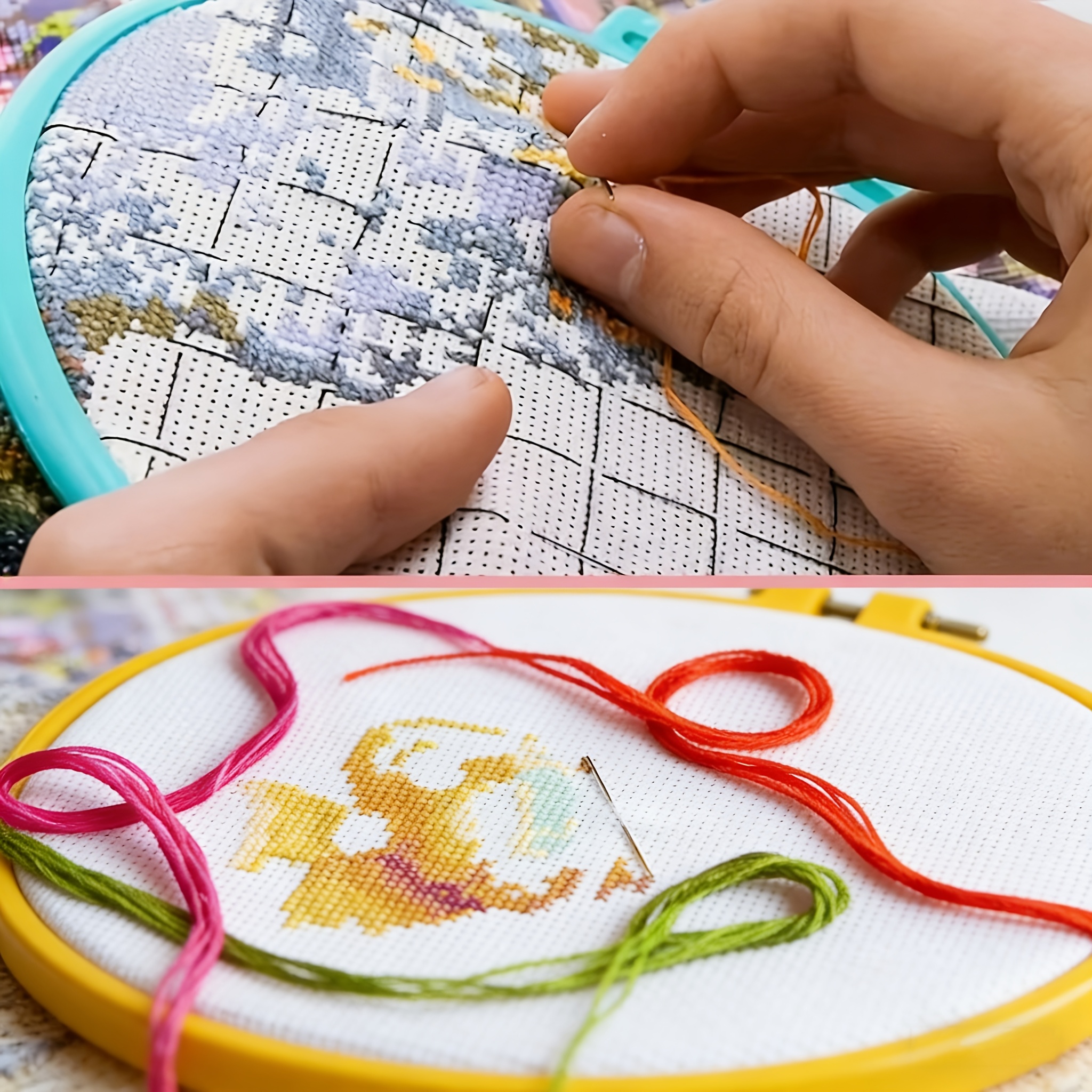 Multi-Specification Big Eye Cross Stitch Hand Sewing Needle Set