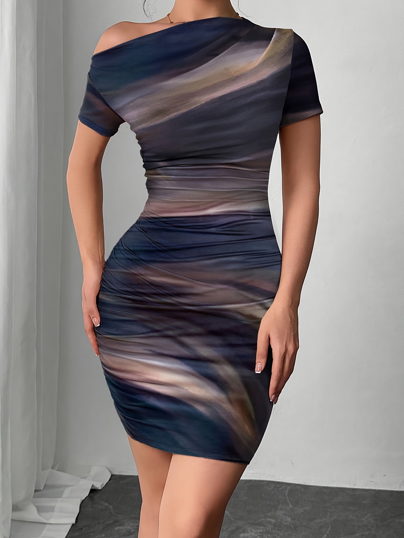 boho dresses fall PRETTYGARDEN Women's Maxi Dress Floral Long Sleeve V Neck Fl breathable fabric Ugly Bridesmaid Dress • style_group:Juniors Skye Velvet Dress Color:Blue Hibiscus