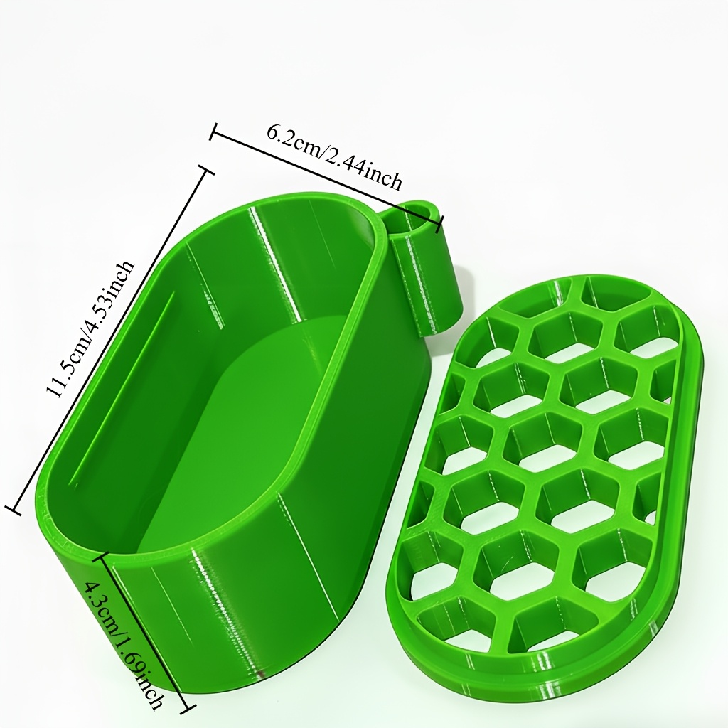 E-shop Of Courtyard Zwiebel Bohnenspross Wiedergeburt Hydroponisches Pflanz-Set (Wasserretende Basis und Mehrloch-Wachstumsdeckel) mit praktischem