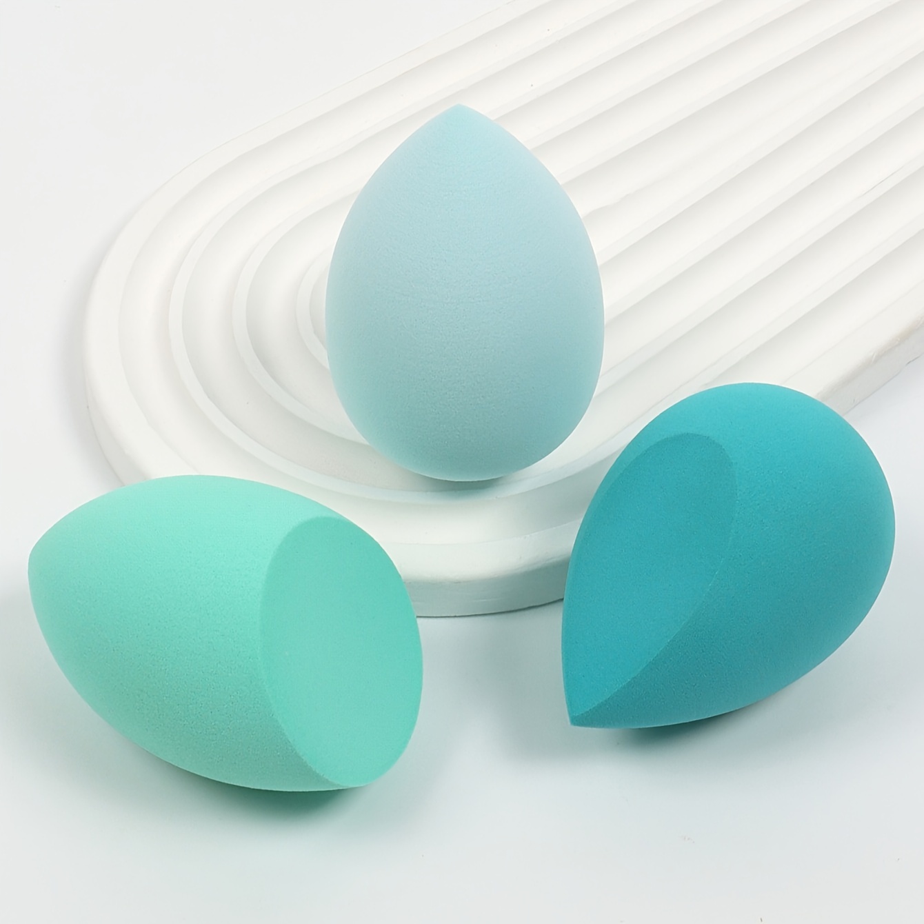 3pcs Makeup Sponges for Even Base Makeup Application