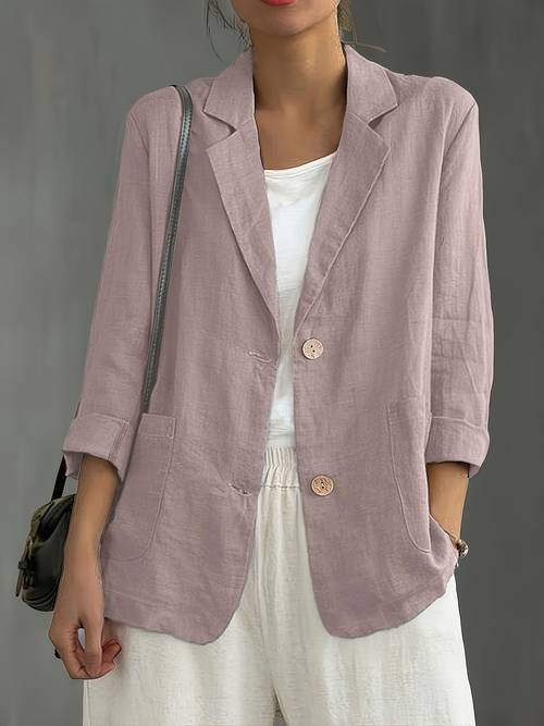 casual 2 button commuter long sleeve spring summer new suit jacket