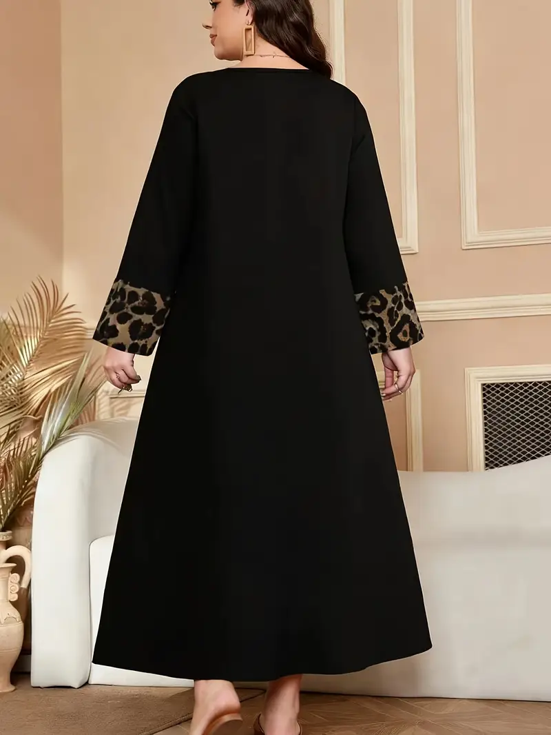 plus size plus size womens long sleeve tunic dress color - Temu Kuwait plus size plus size womens long sleeve tunic dress color - Temu Kuwait