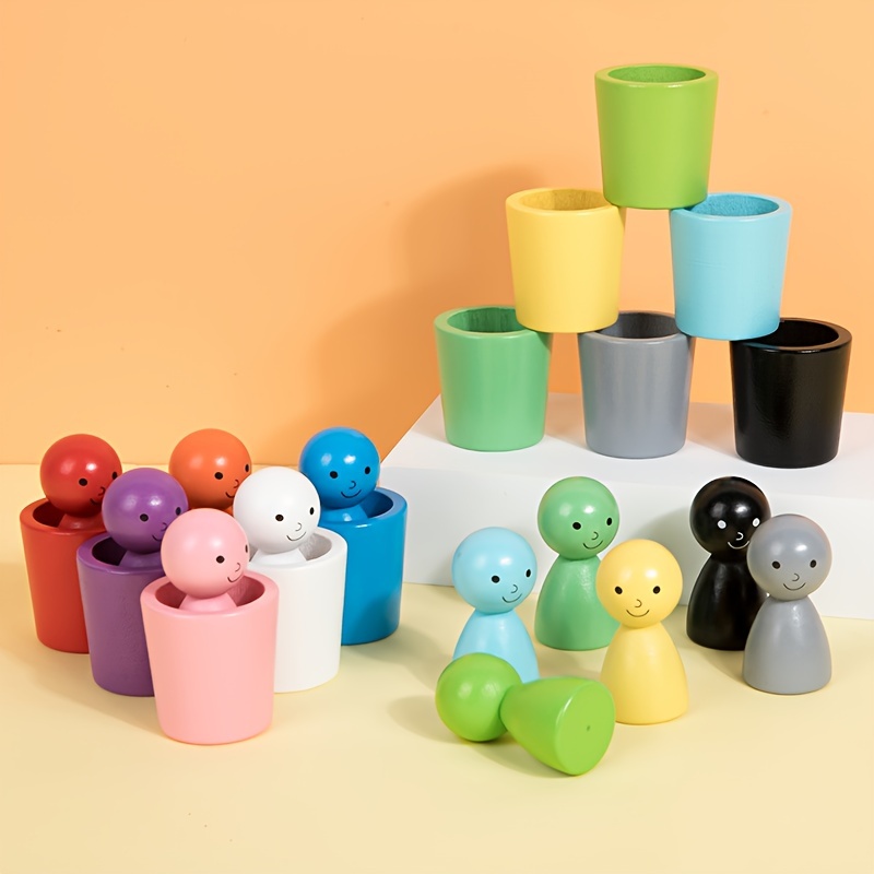 

- ' Sorting Cups - Educational Toy For & Vegetable , &