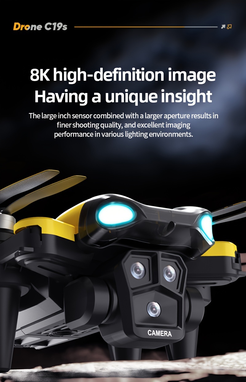 Long Endurance Drone - Equipped With Optical Flow Positioning And Dual High-definition Cameras - For Adults & Aviation Photography Enthusiasts - Perfect Gift for Drone Lovers
