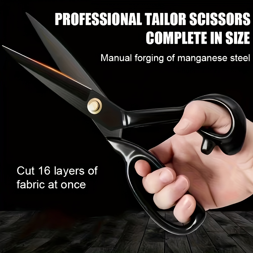 TY-01 Professional-Grade Lightweight Tailor Scissors, 10-Inch, Ultra-Sharp High-Precision Garment Cutting Tool,   and Labor-Saving Fabric Shears, Suitable for Fabric,, DIY, and Handmade Design