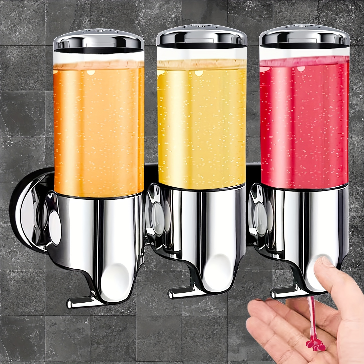 

Dispenser Mounted No , Shampoo Conditioner Dispenser, For Bathrooms,