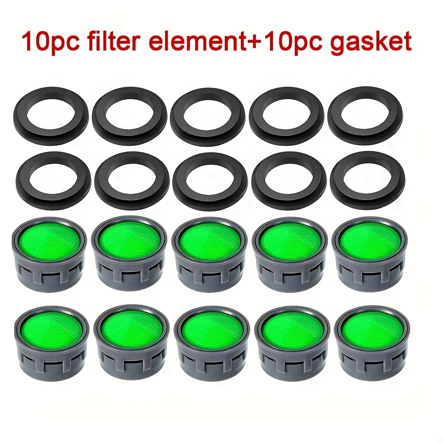 Image of Abs Plastic Kitchen Tap Aerator Filter Element Kitchen Accessories Water Faucet Nozzle Bubbler Replacement