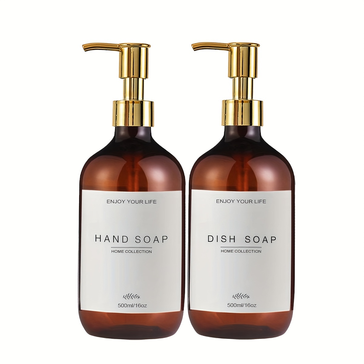 ensemble 2 distributeurs savon mains vaisselles en plastique - Temu France